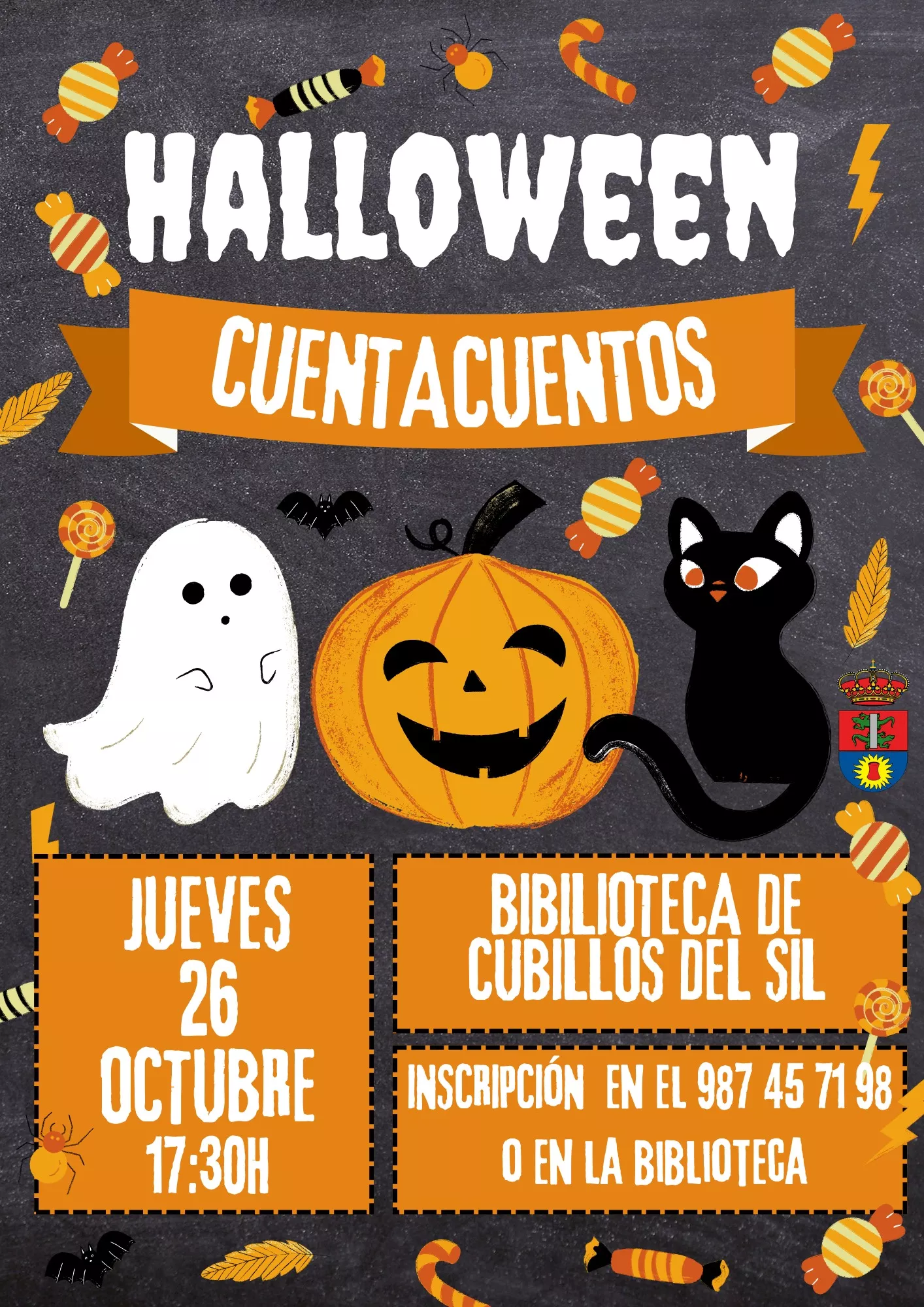 Cuentacuentos Halloween Cubillos del Sil