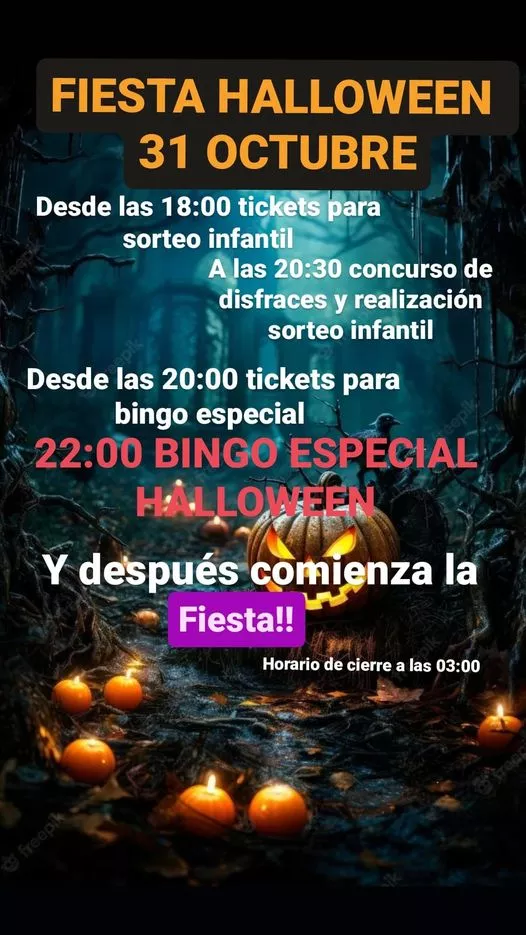 Halloween en Bar Avenida 87 de Compostilla