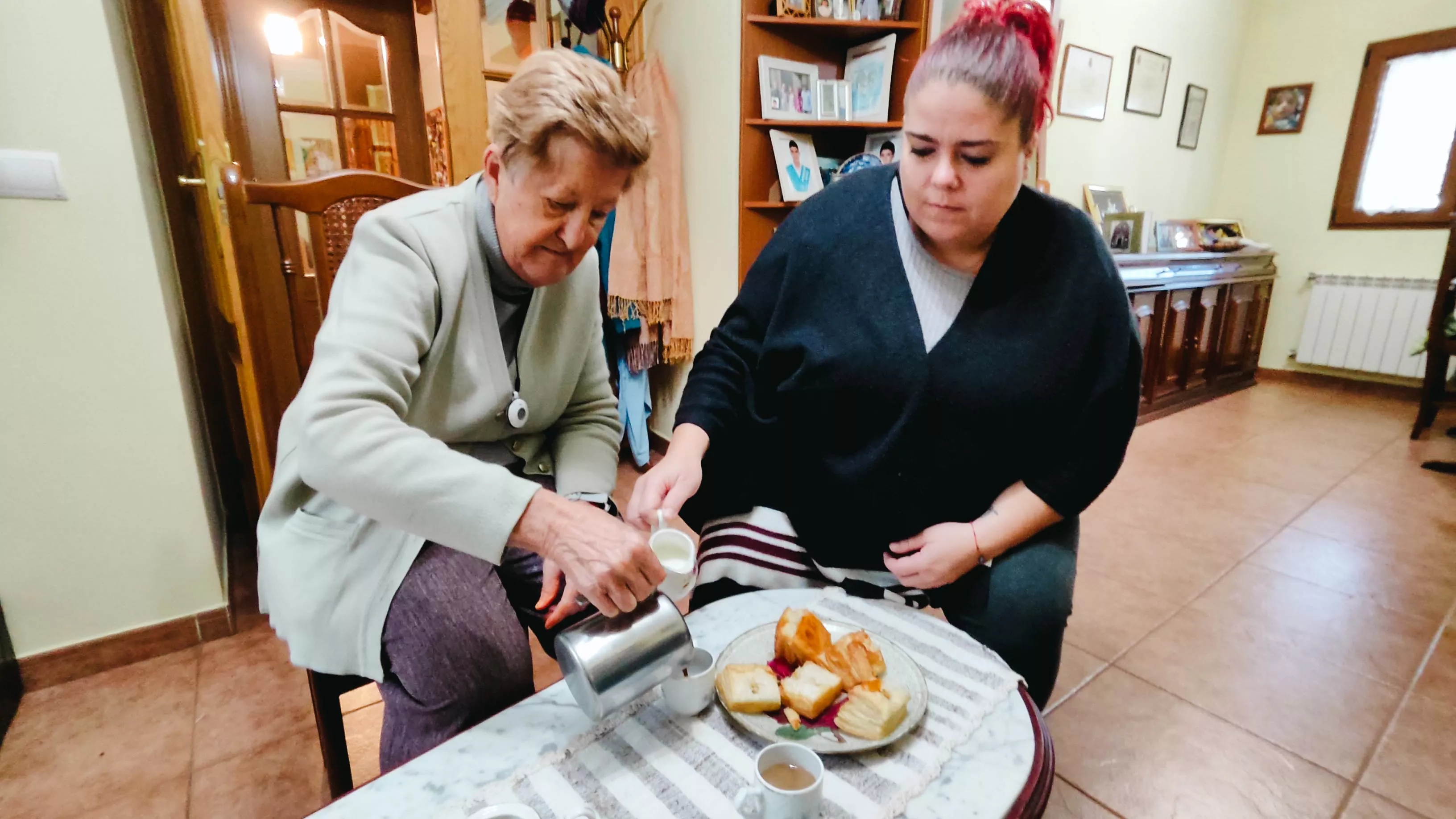 Ángeles y Melanie 