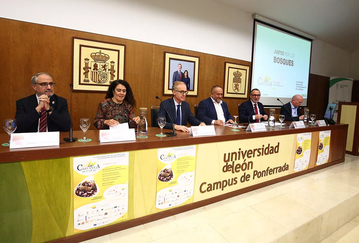 Inauguración de las Jornadas Internacionales de Biocastanea 2023.