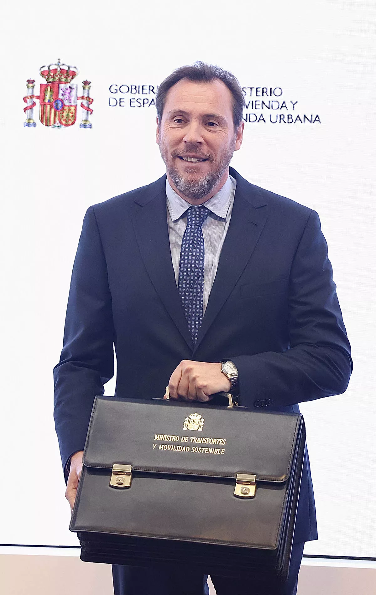 Óscar Puente recibe la cartera del Ministerio de Transporte 1
