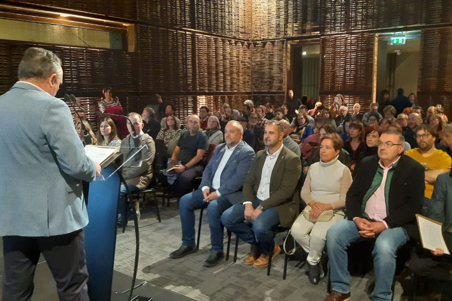 Acto de entrega de los Premios Concejo de la Cultura Leonesa del ILC