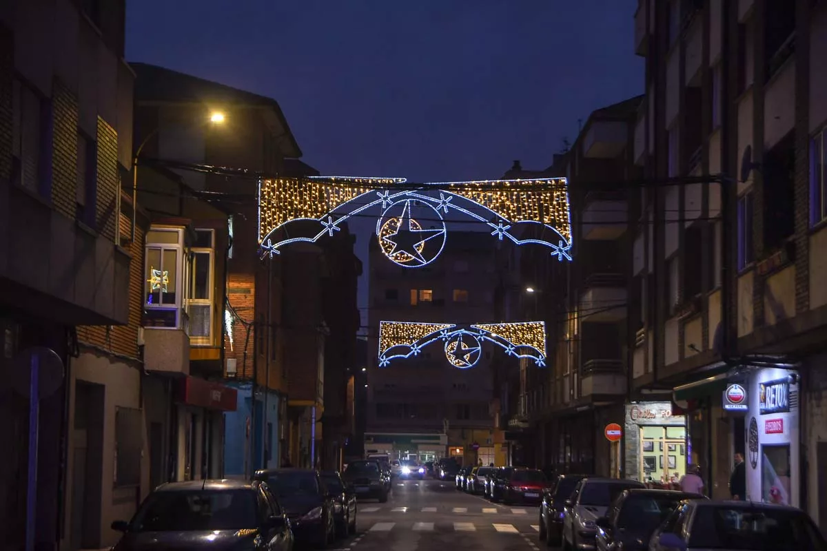 Encendido de las luces de Navidad de Bembibre 