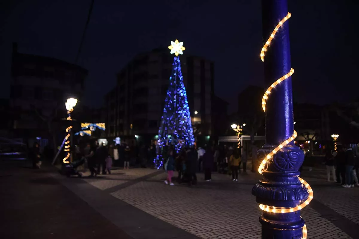 Encendido de las luces de Navidad de Bembibre 