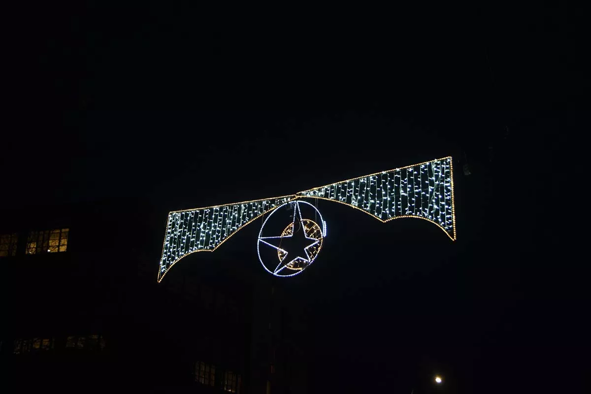 Encendido de las luces de Navidad de Bembibre 