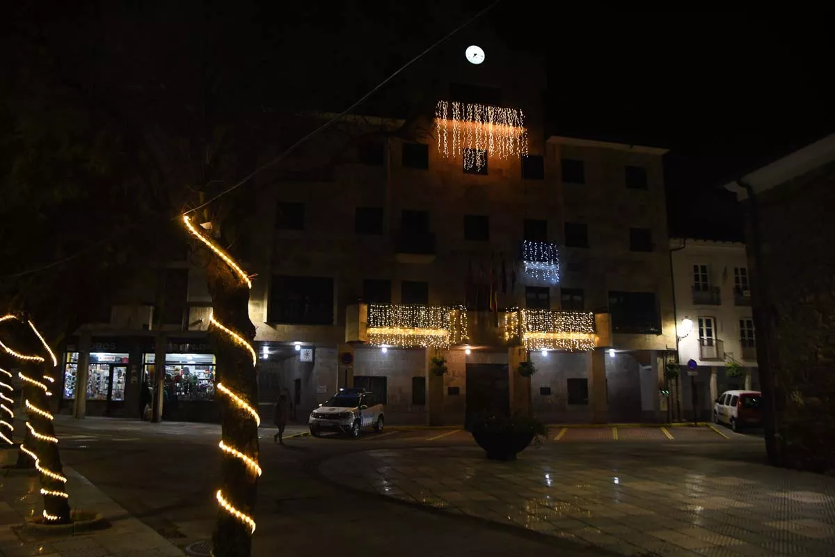 Encendido de las luces de Navidad de Bembibre 