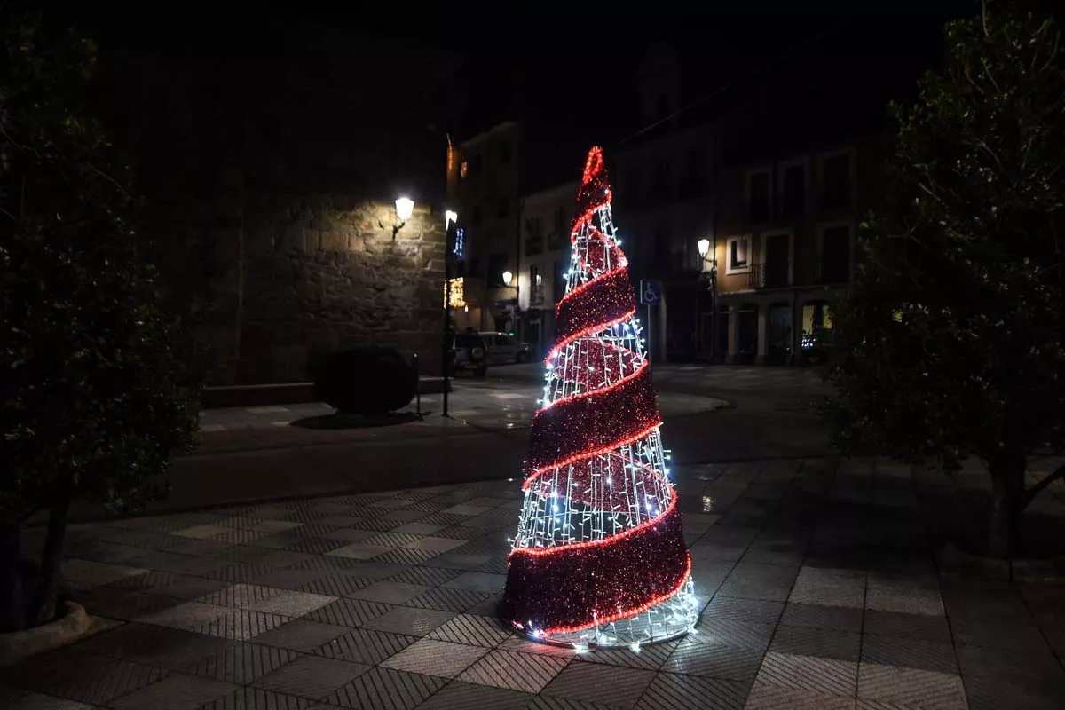 Encendido de las luces de Navidad de Bembibre 