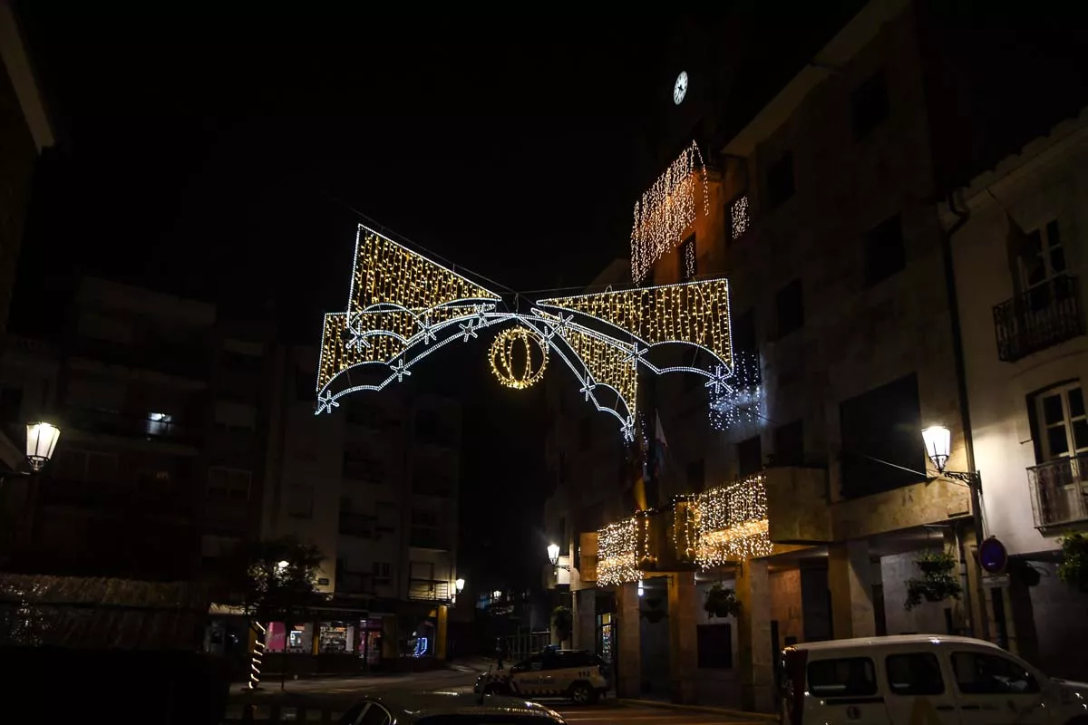 Encendido de las luces de Navidad de Bembibre 