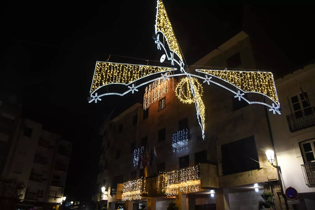 Encendido de las luces de Navidad de Bembibre 