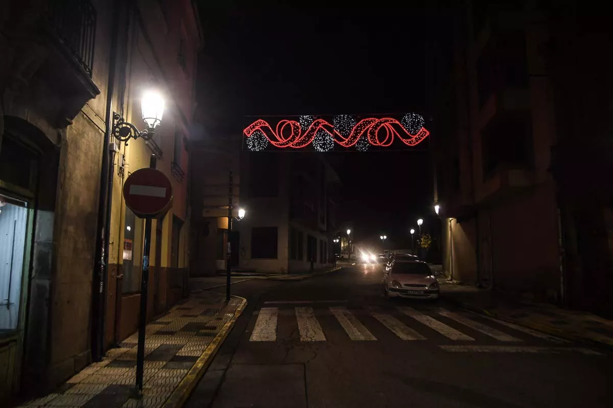 Encendido de las luces de Navidad de Bembibre 