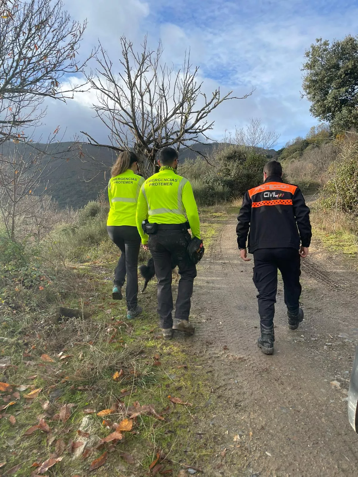 Movilización vecinal, dronesy un helicóptero de Protección Civil en la segunda jornada de búsqueda del hombre de 73 años desaparecido en Rimor