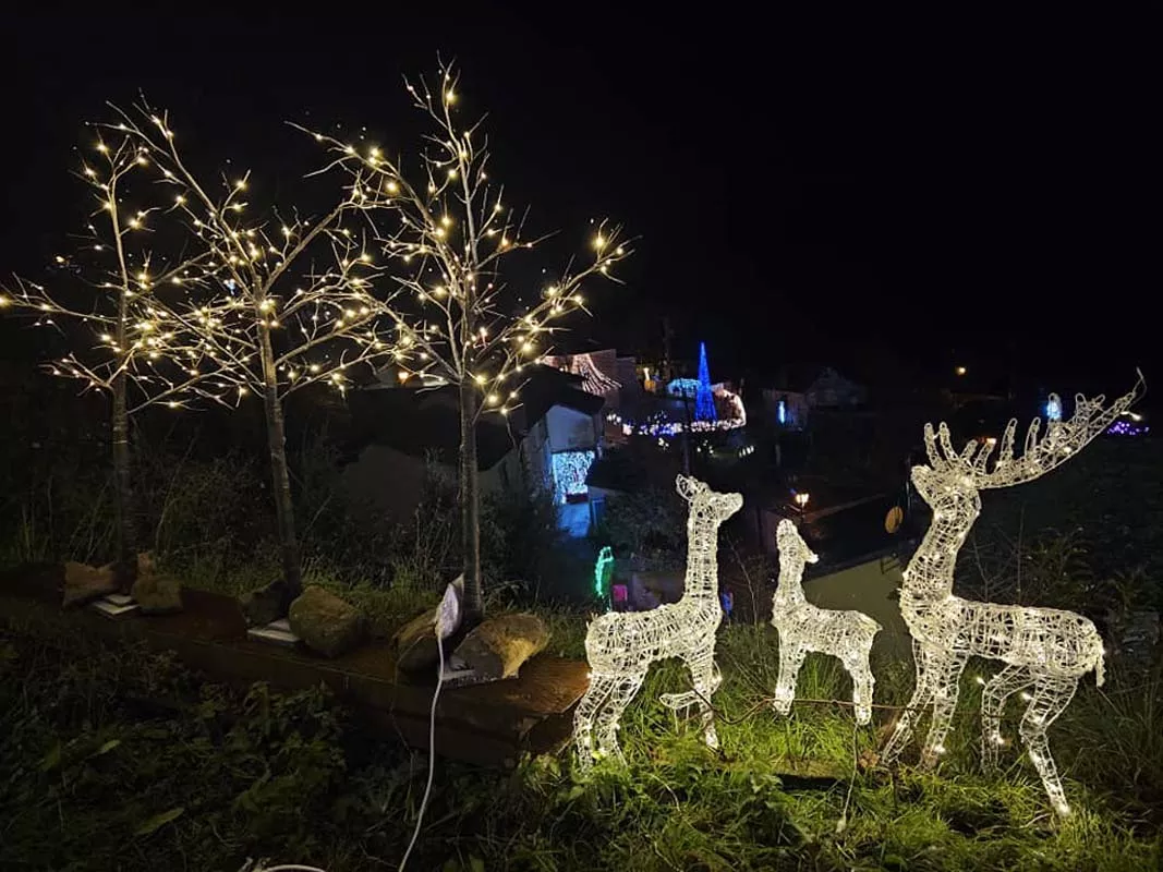 Iluminación de Navidad en Librán