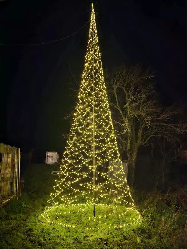 Iluminación de Navidad en Librán