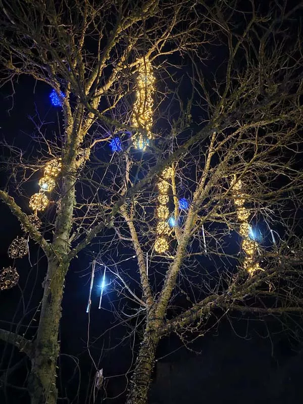 Iluminación de Navidad en Librán