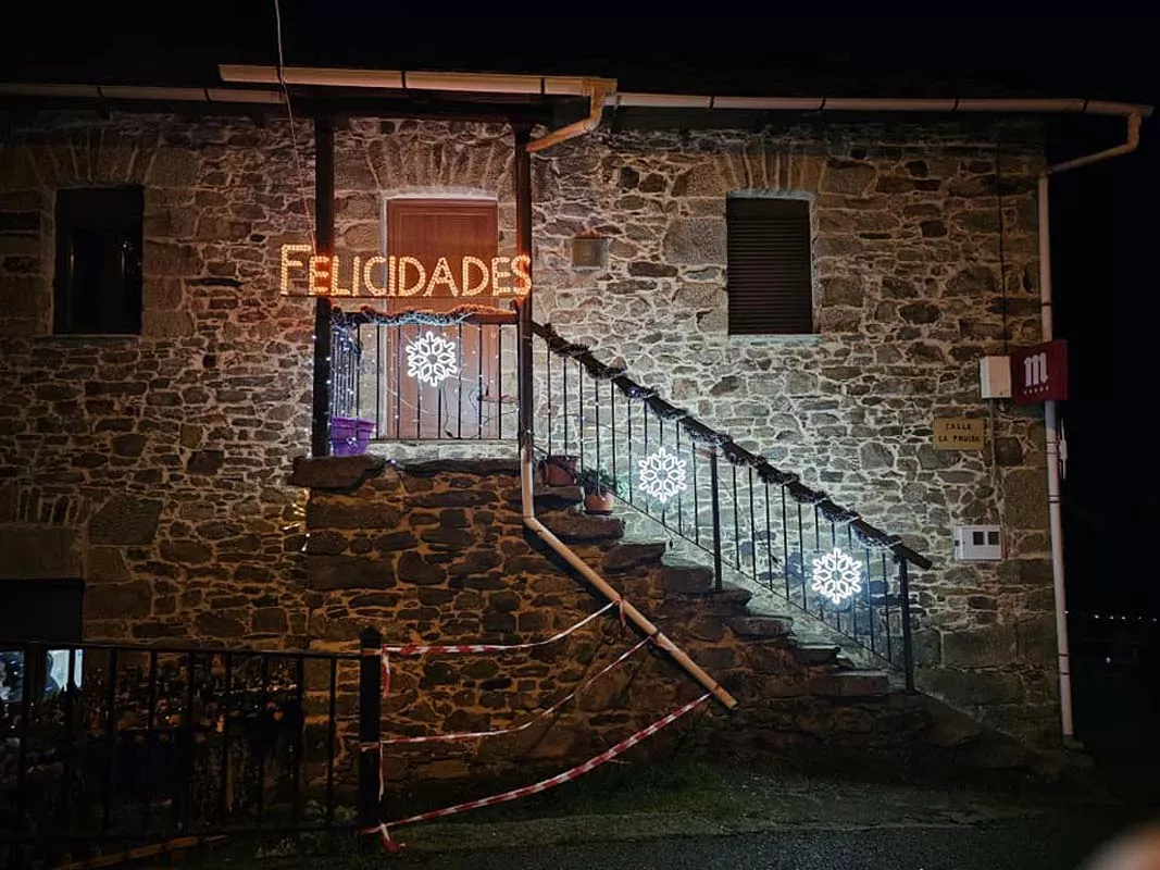 Iluminación de Navidad en Librán