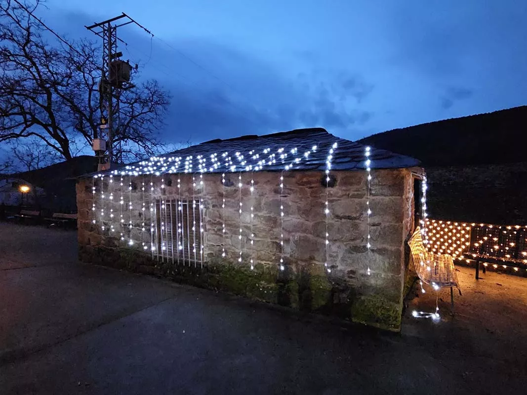 Iluminación de Navidad en Librán