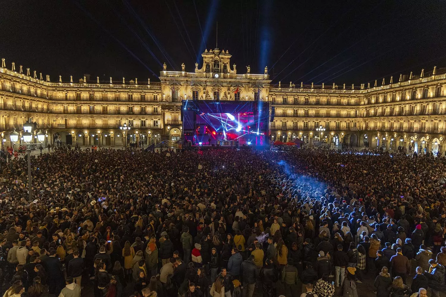 Nochevieja universitaria en Salamanca