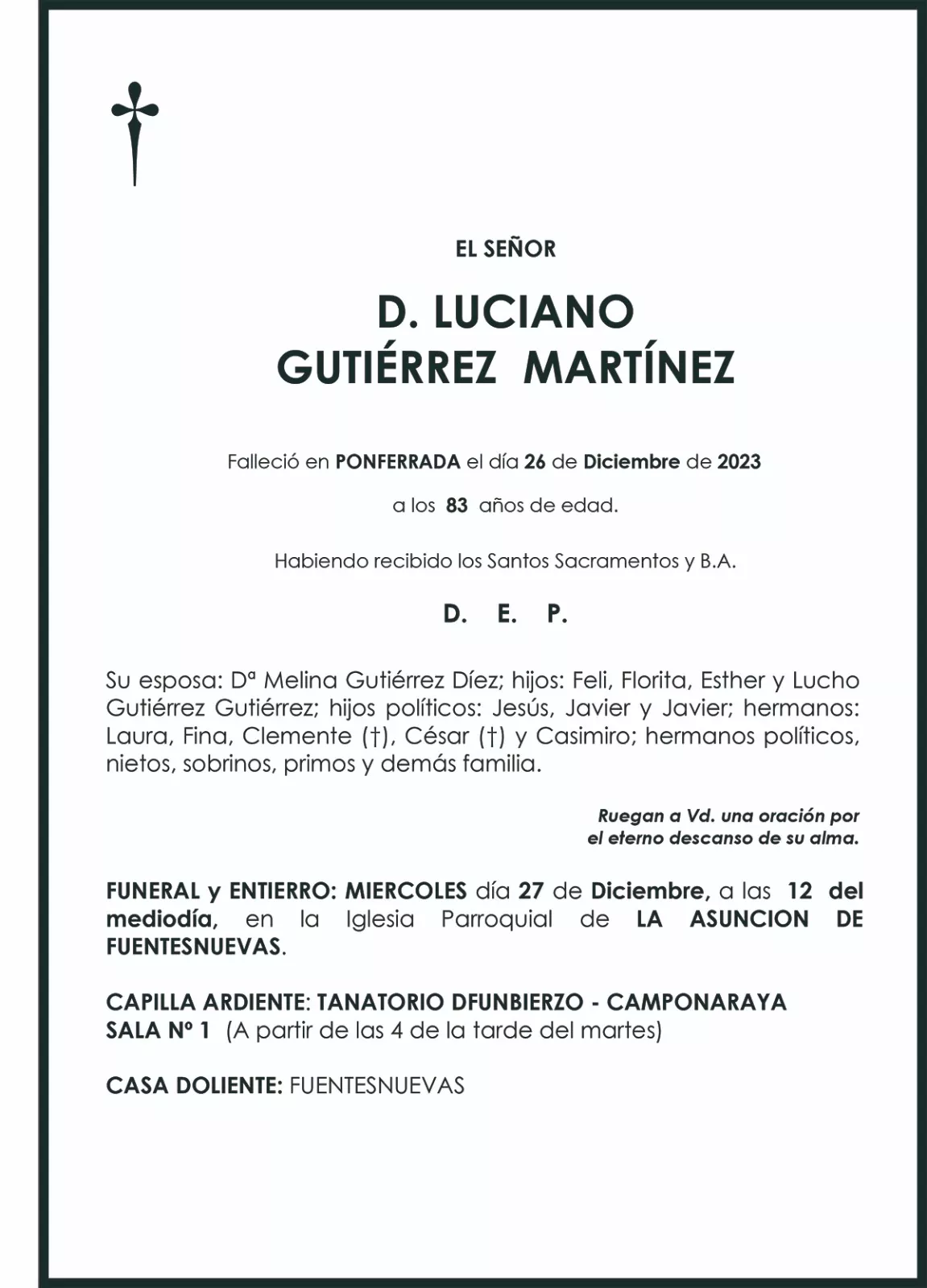 LUCIANO GUTIERREZ MARTINEZ