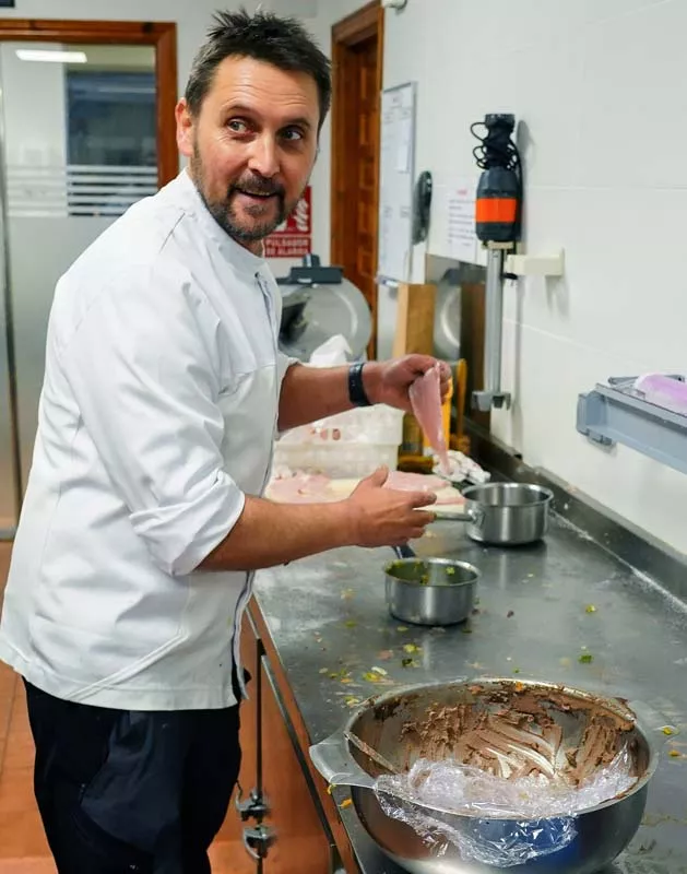 El chef Juanjo Losada, del restaurante Pablo