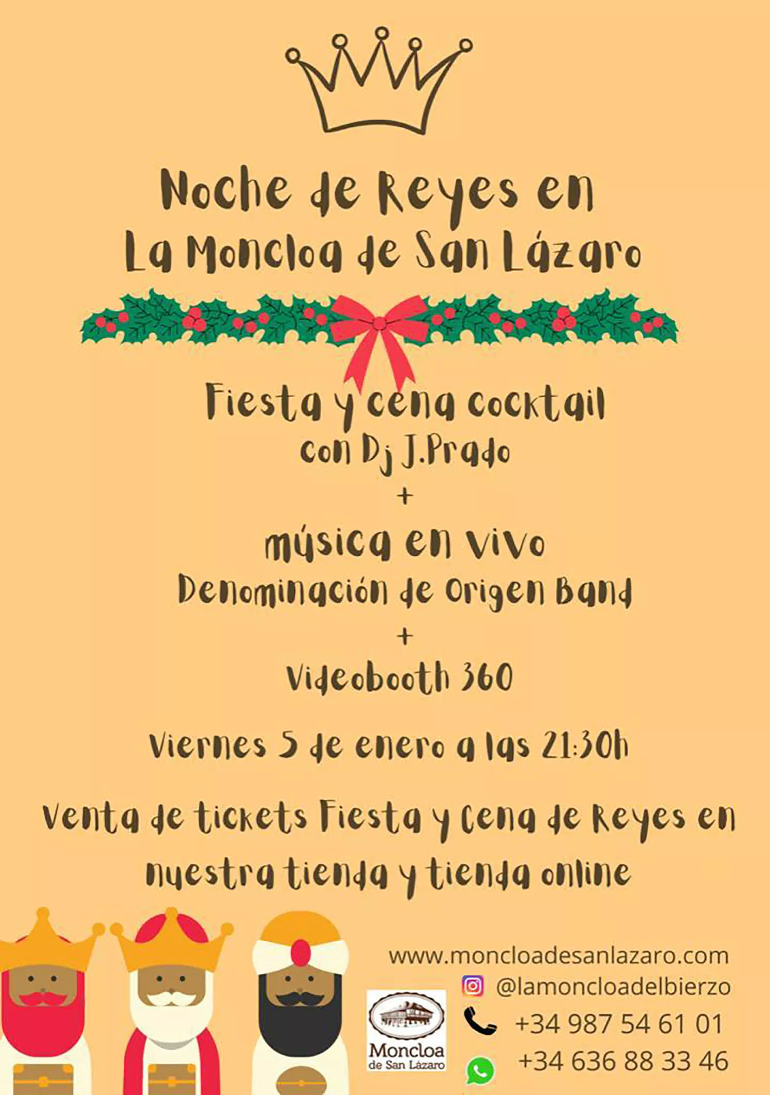 MONCLOA SAN LAZARO NOCHE DE REYES