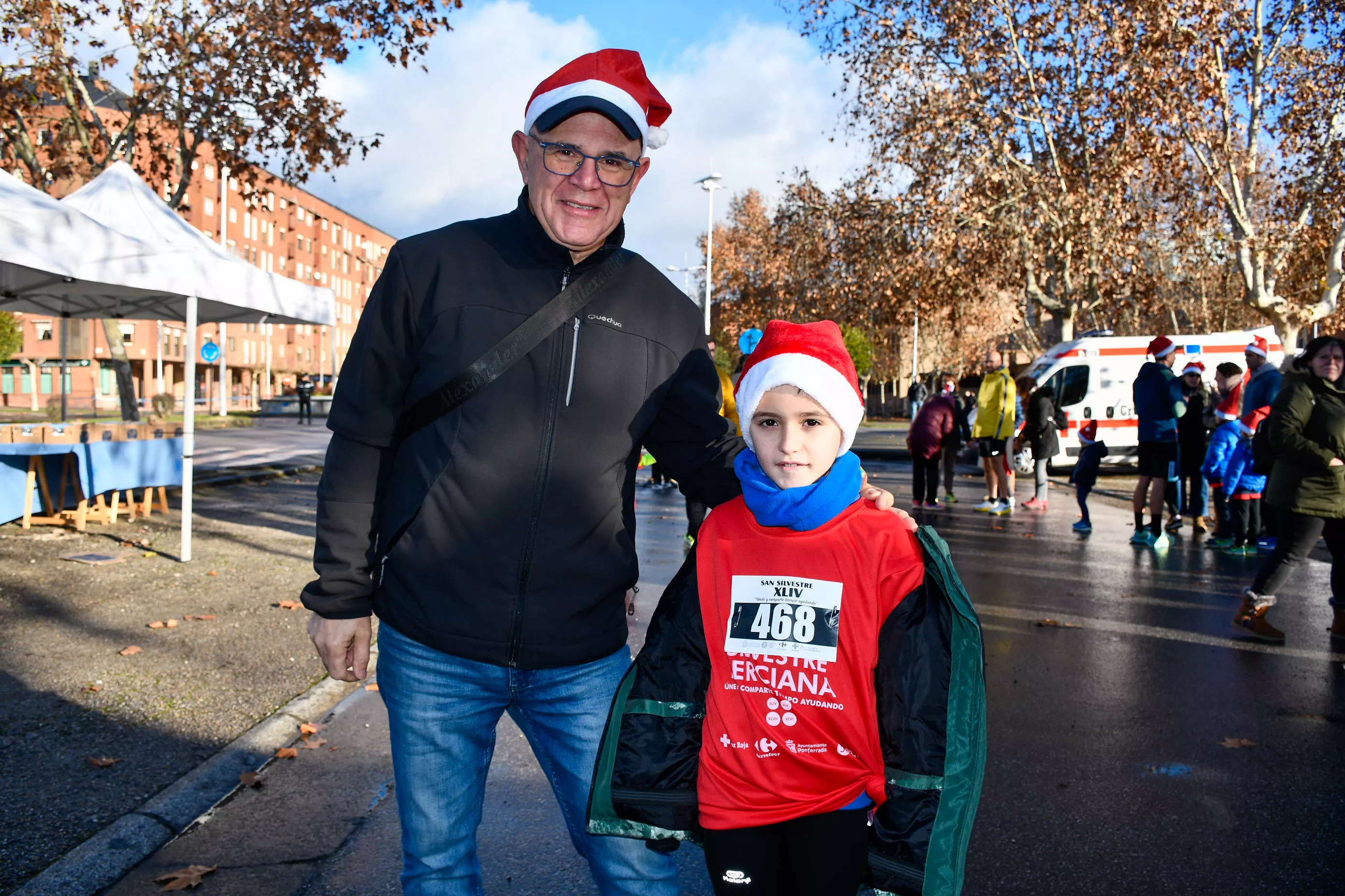 Concurrida San Silvestre de Ponferrada para despedir el 2023 a toda zapatilla