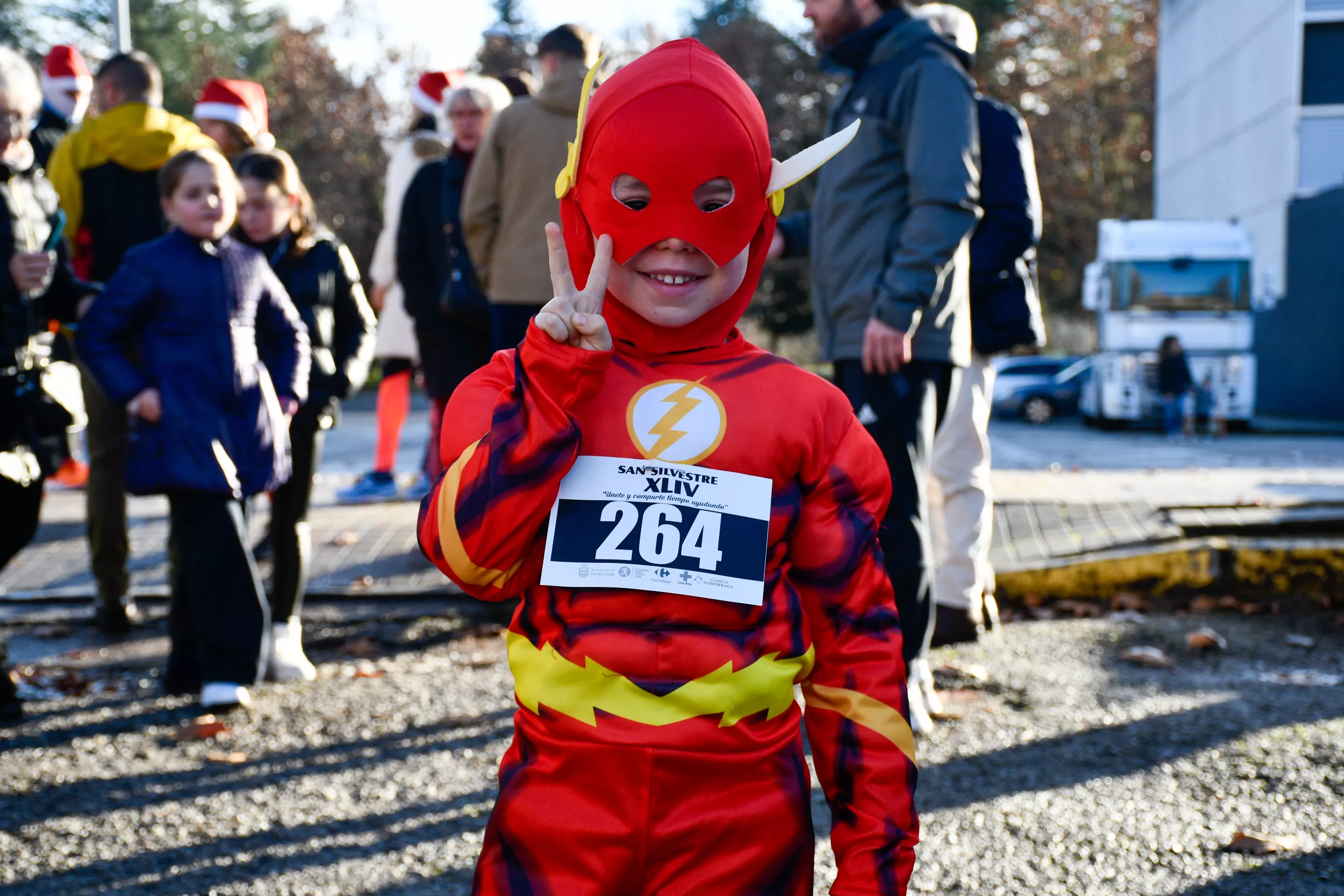 Concurrida San Silvestre de Ponferrada para despedir el 2023 a toda zapatilla