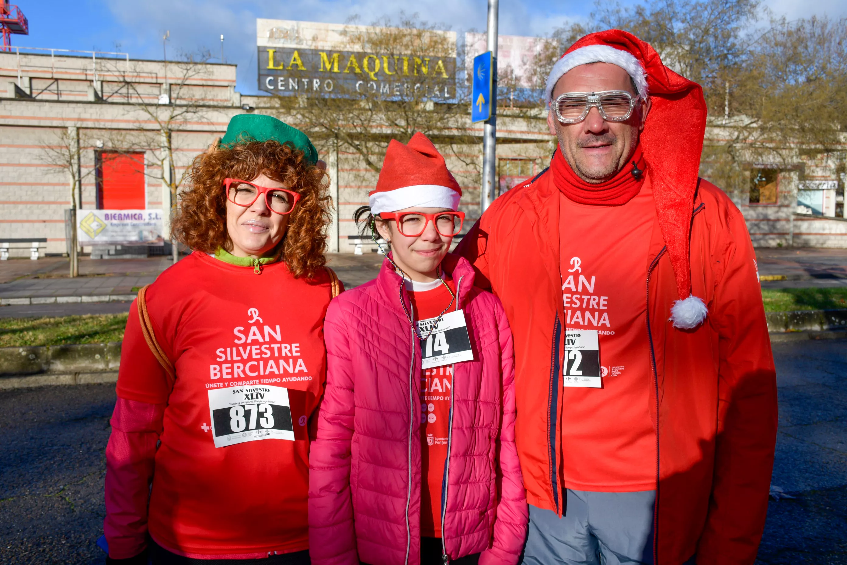 Concurrida San Silvestre de Ponferrada para despedir el 2023 a toda zapatilla