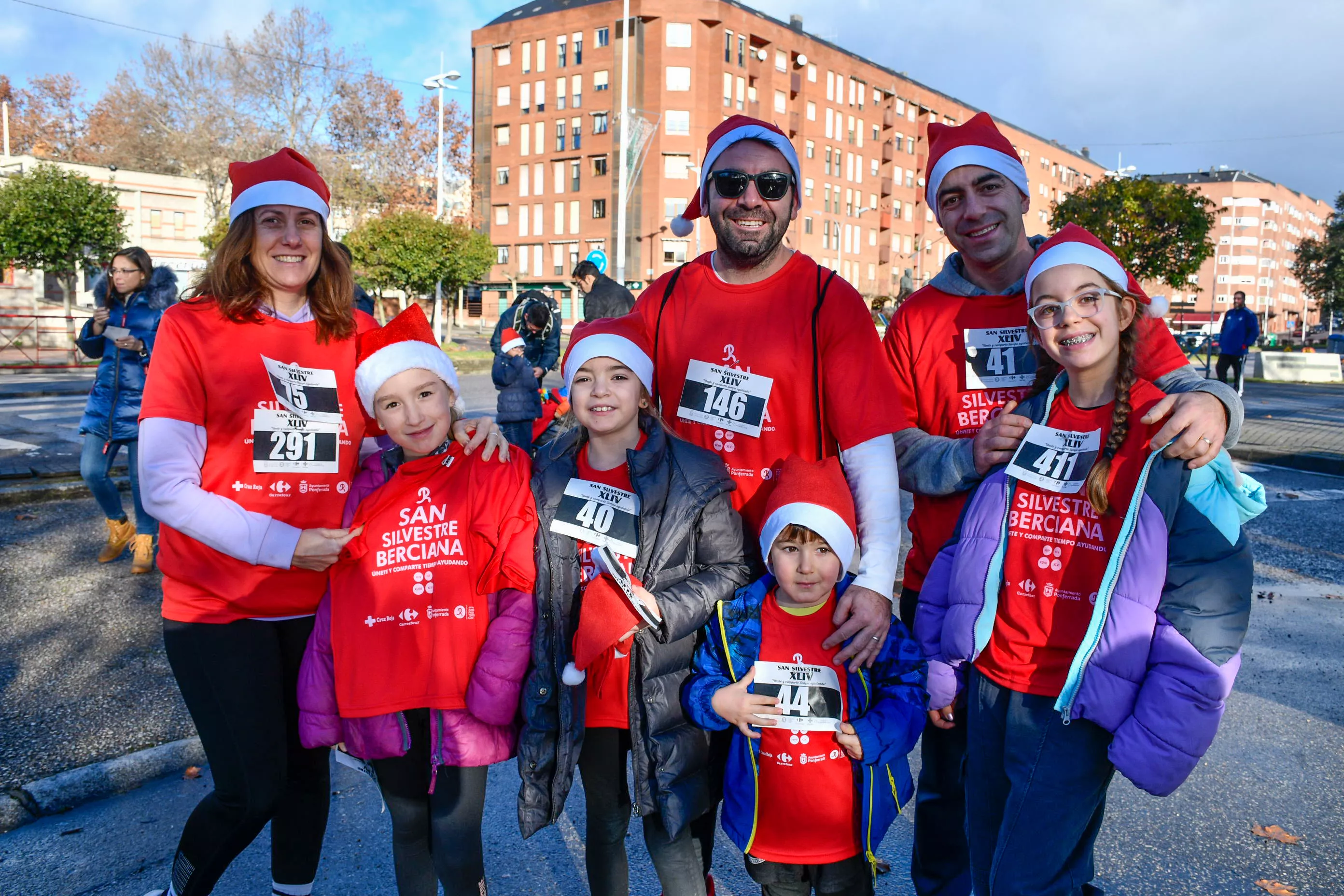 Concurrida San Silvestre de Ponferrada para despedir el 2023 a toda zapatilla