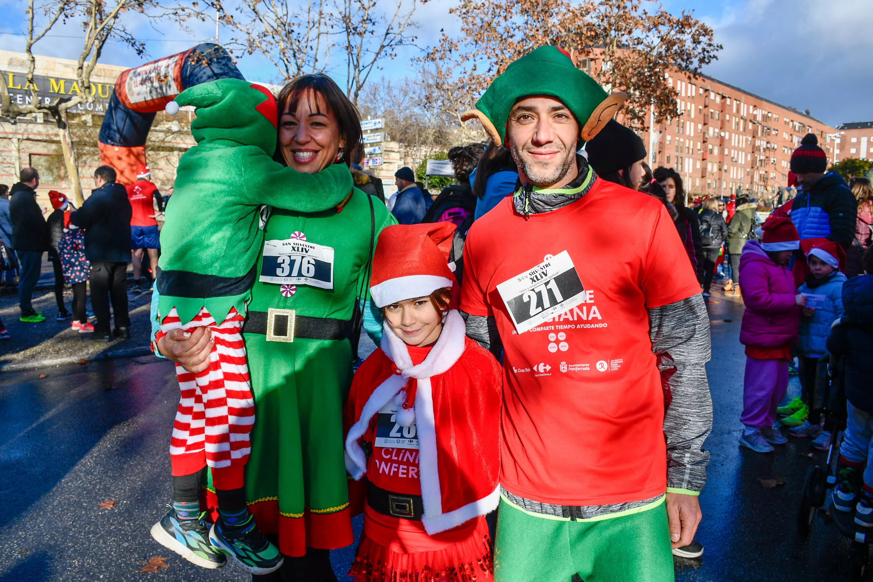 Concurrida San Silvestre de Ponferrada para despedir el 2023 a toda zapatilla