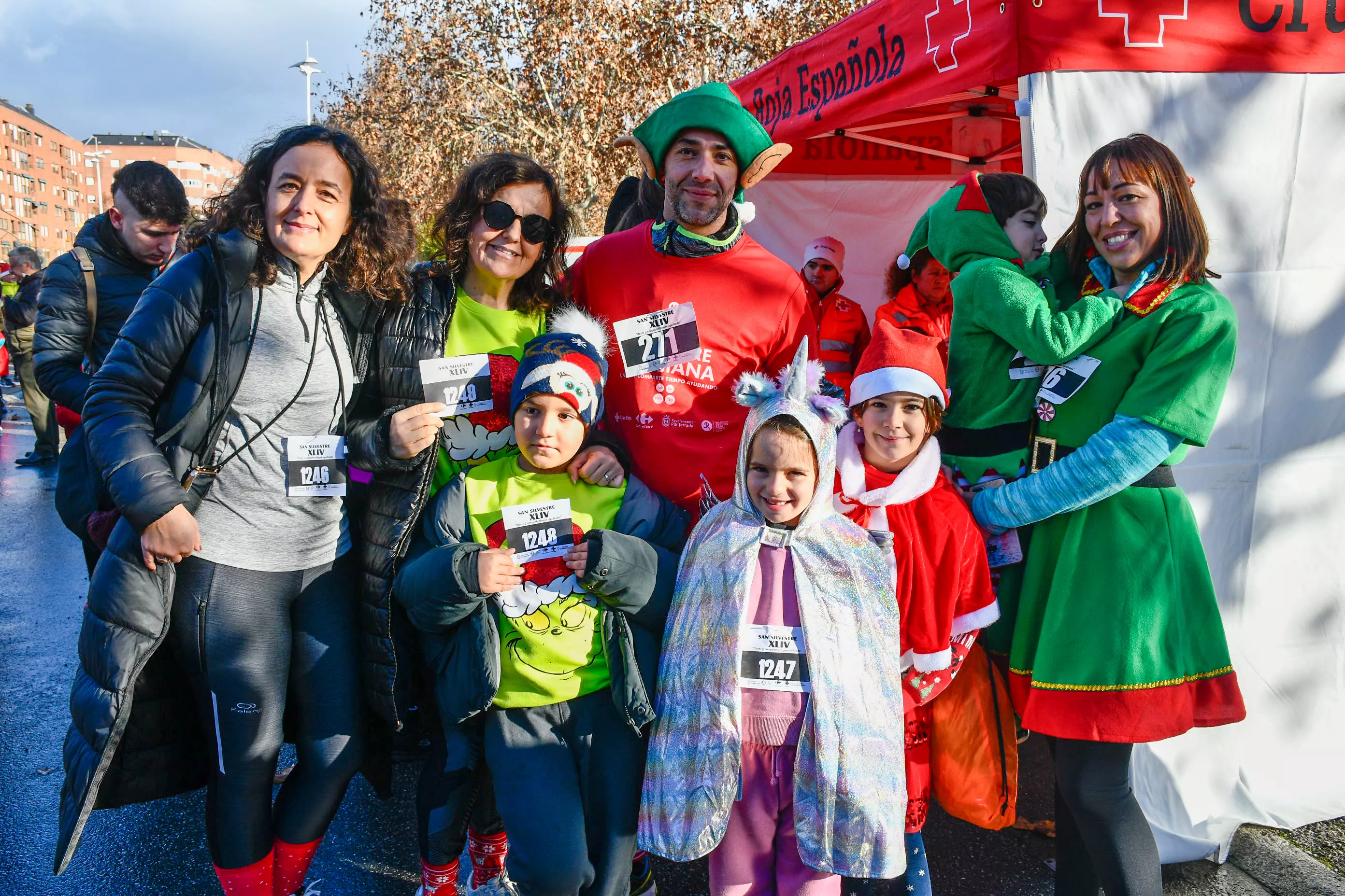 Concurrida San Silvestre de Ponferrada para despedir el 2023 a toda zapatilla