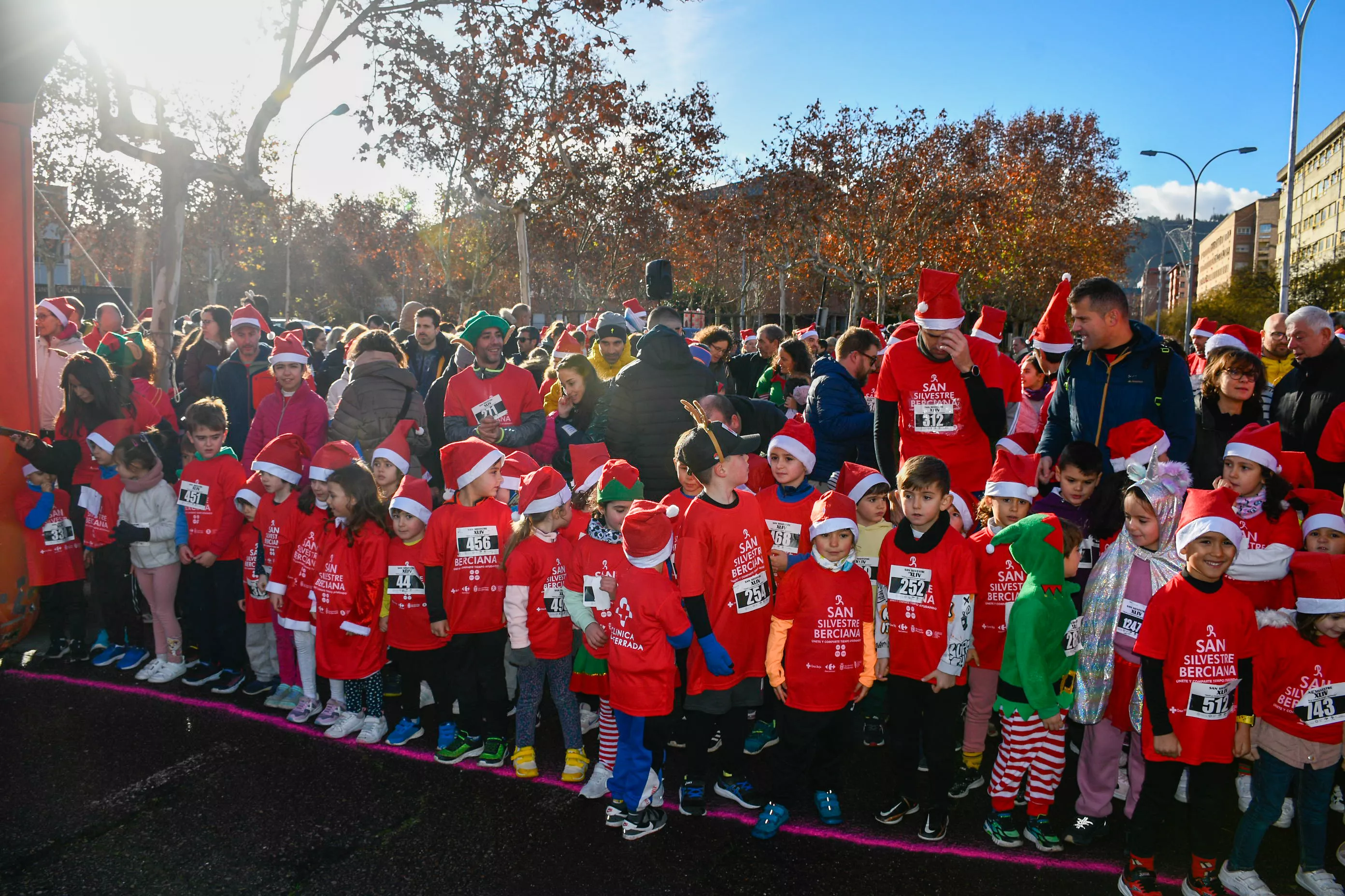 Concurrida San Silvestre de Ponferrada para despedir el 2023 a toda zapatilla