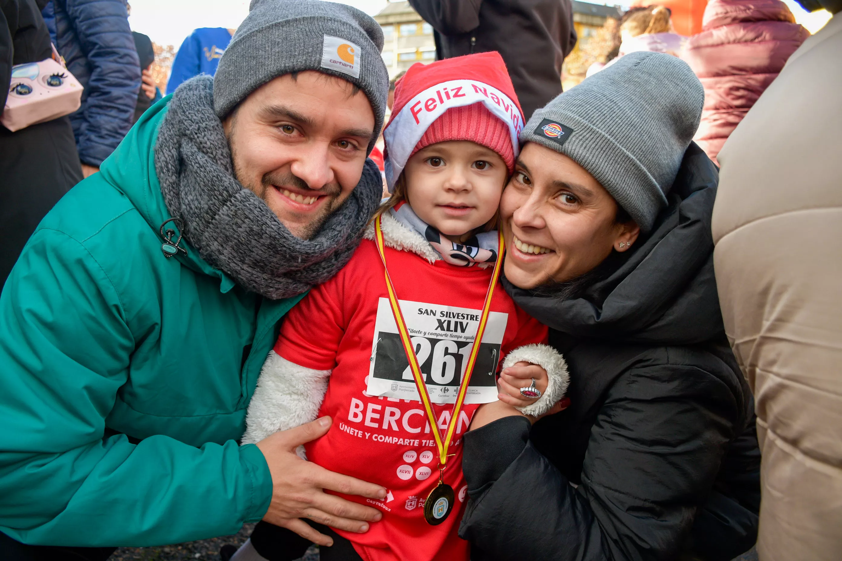 Concurrida San Silvestre de Ponferrada para despedir el 2023 a toda zapatilla