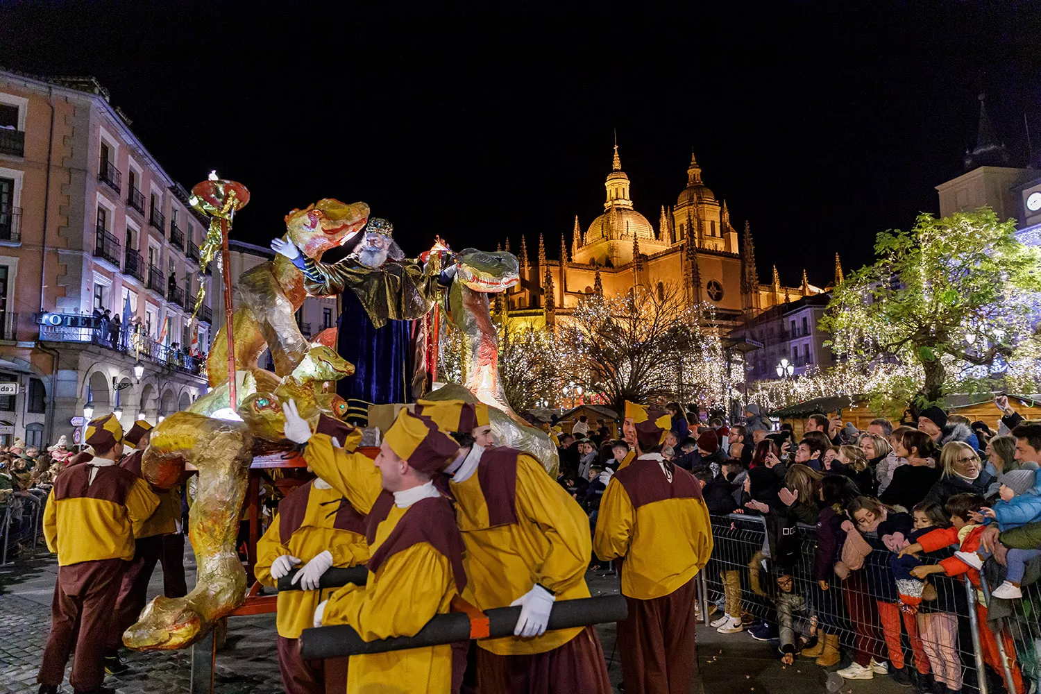 Nacho ValverdeICAL Los Reyes Magos de Oriente llegan a Segovia, donde Sus Majestades celebran su habitual cabalgata para repartir ilusión