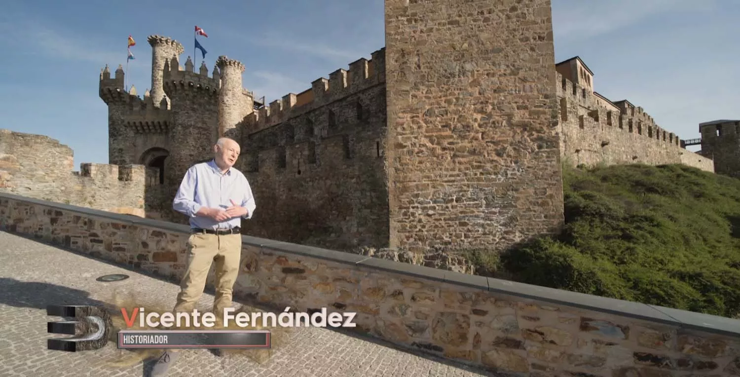 El historiador Vicente Fernández habla del Castillo de Ponferrada| DMAX