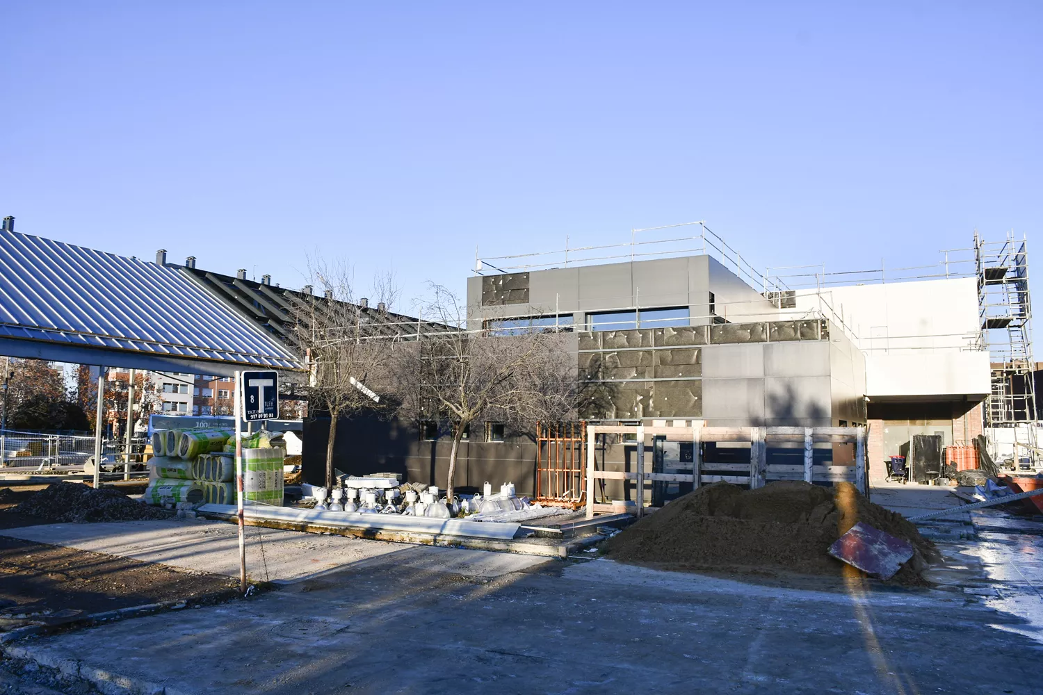 Estación de Autobuses en obras 