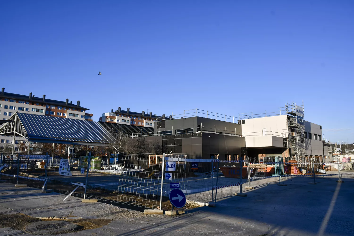 Estación de Autobuses en obras