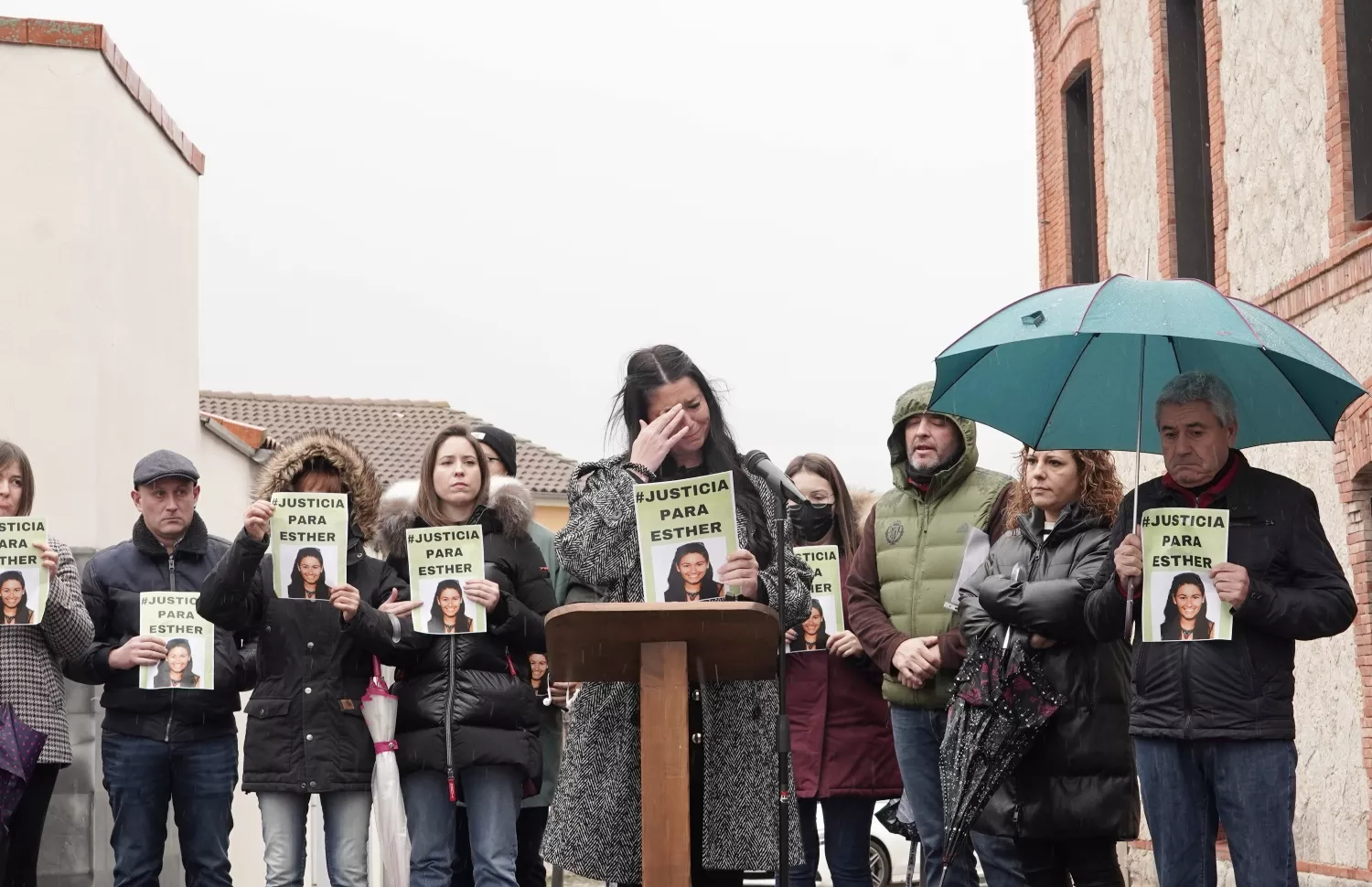 Concentración para pedir justicia para Esther López, cuando se cumplen dos años de su desaparición y muerte