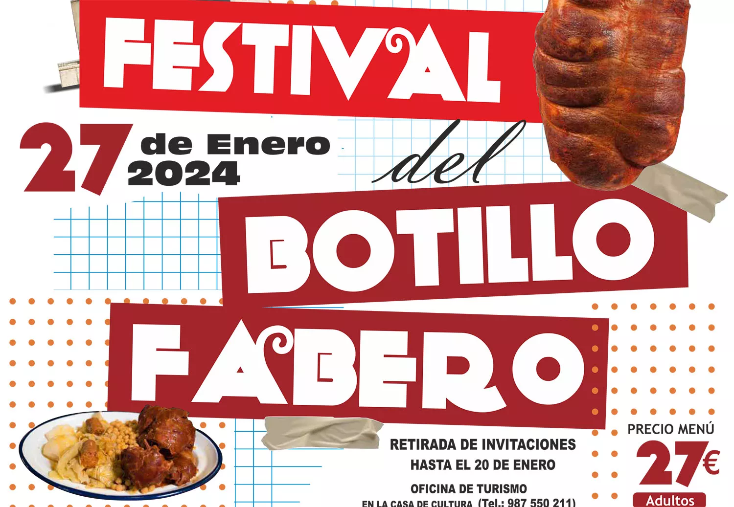 Cartel del Botillo de Fabero 2024.