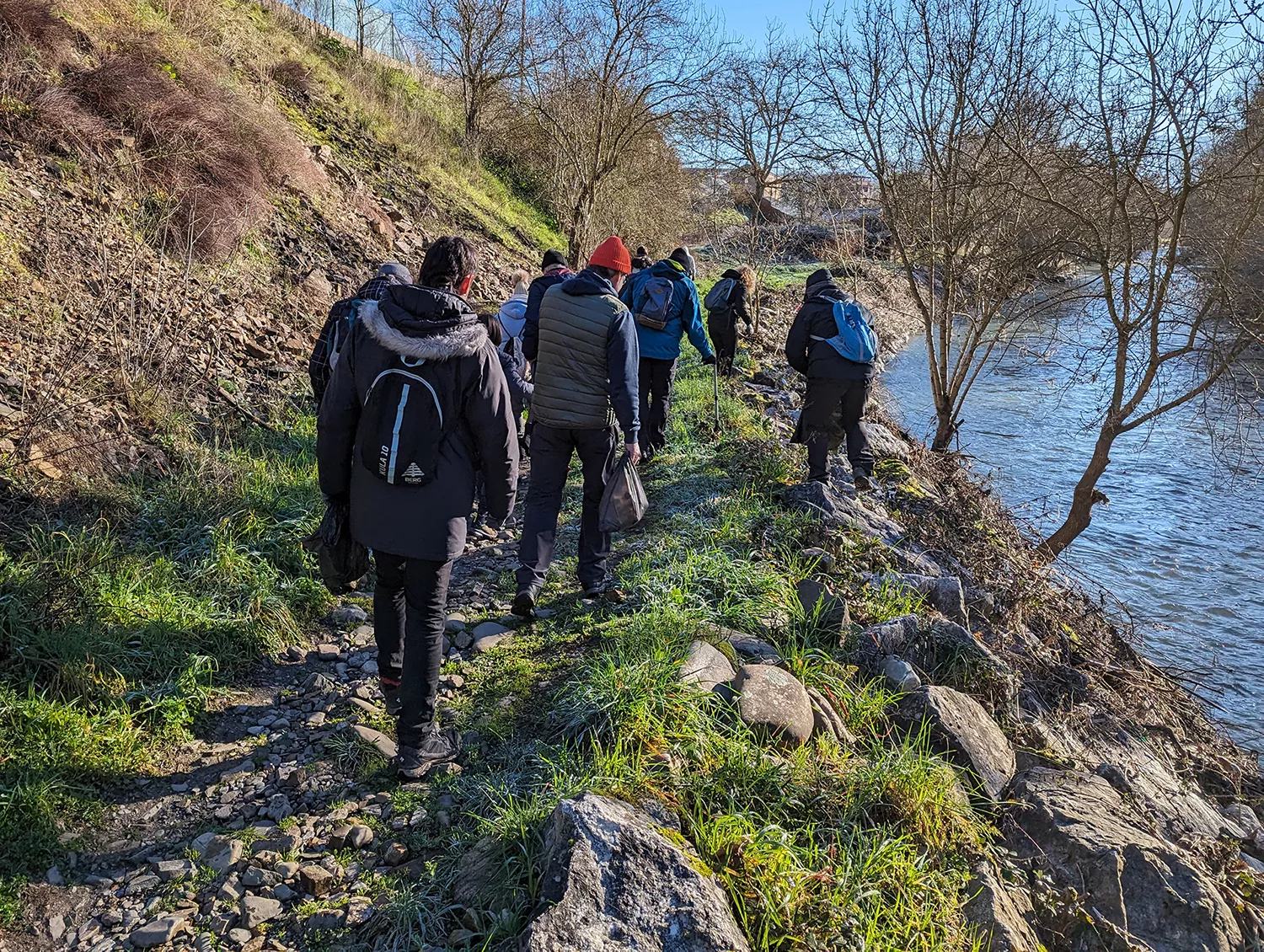 El Anillo Verde de Ponferrada dio a conocer su labor ambiental a través una charla y una ruta 1