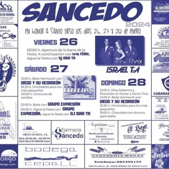 Fiestas de Sancedo