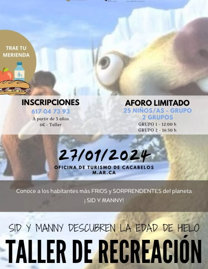 Taller Sid y Manny