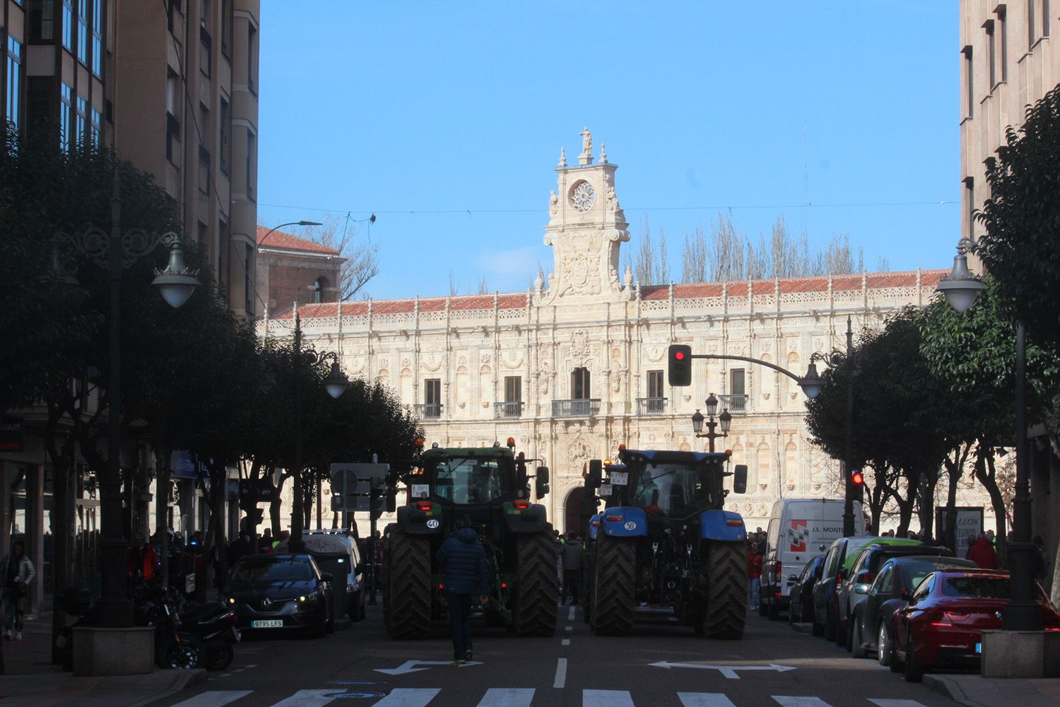 Segunda tractorada en León capital