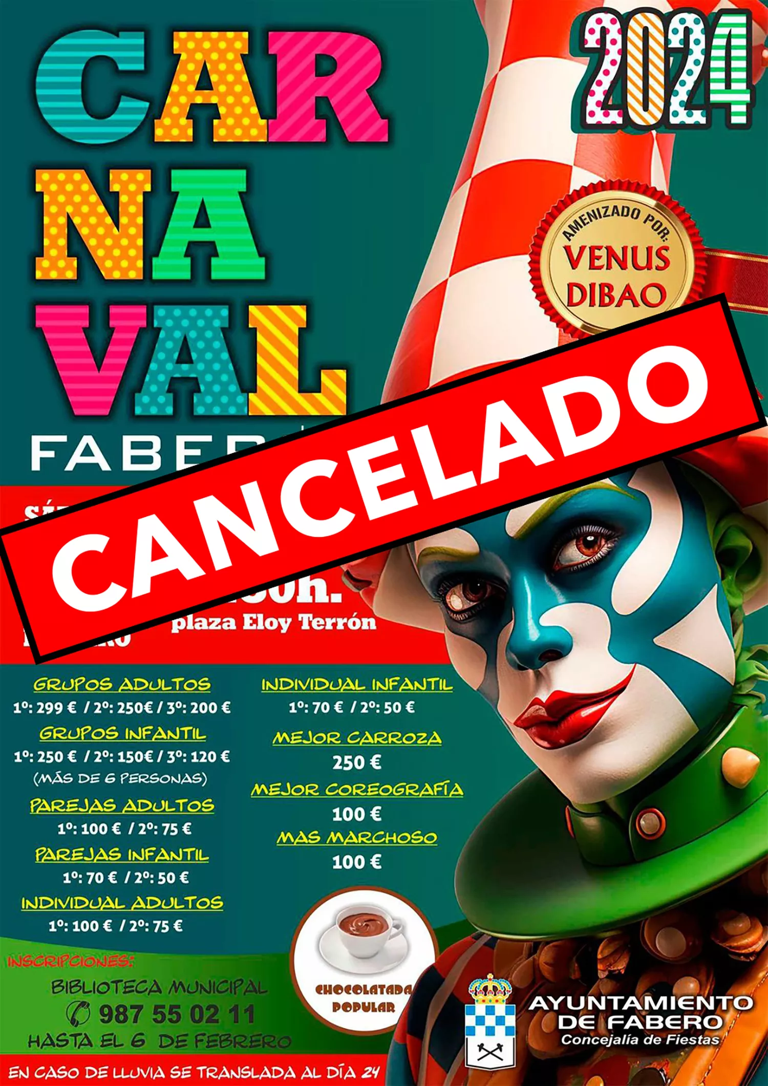 Cancelado Carnaval de Fabero