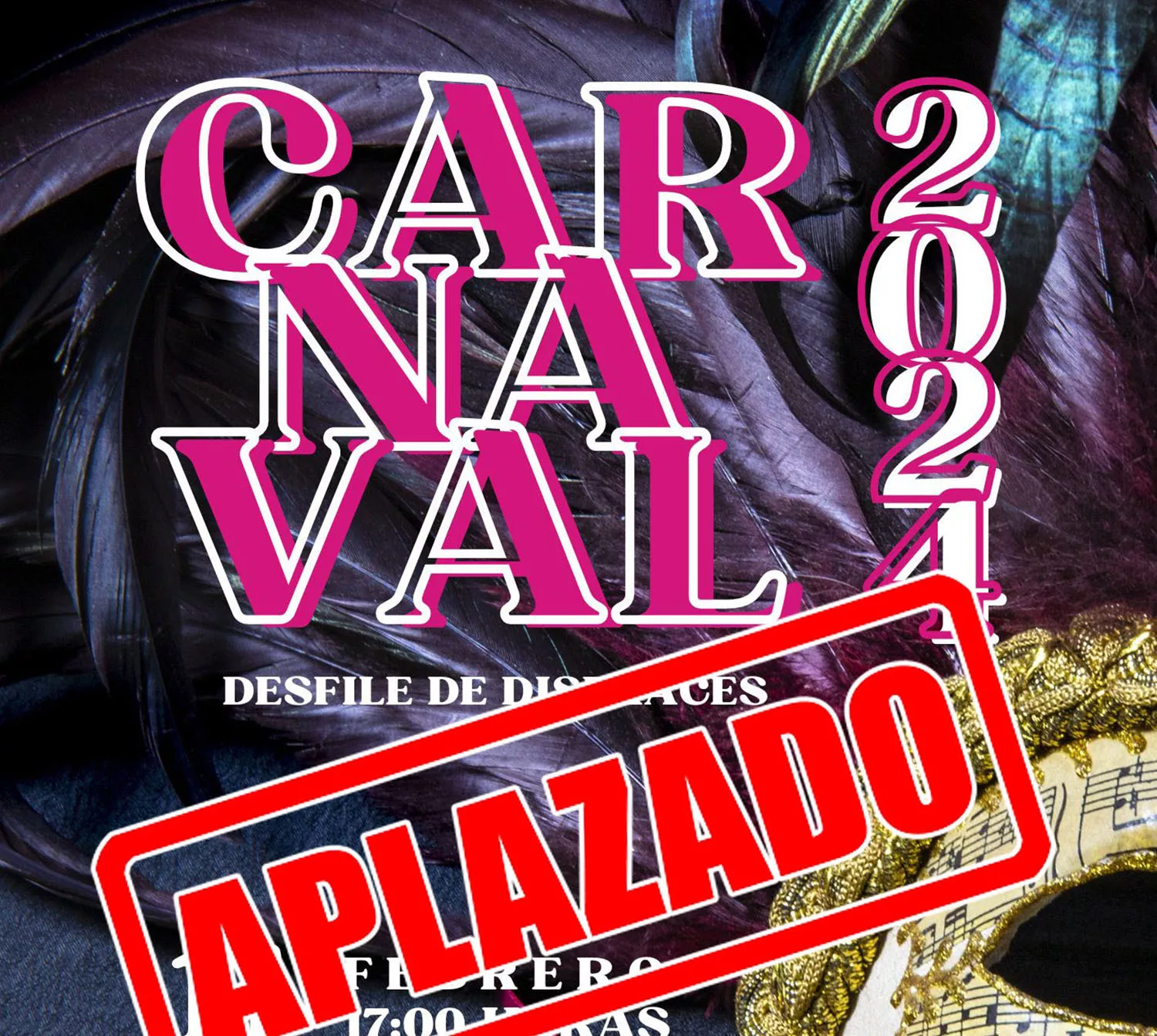 Cartel Carnaval Camponaraya