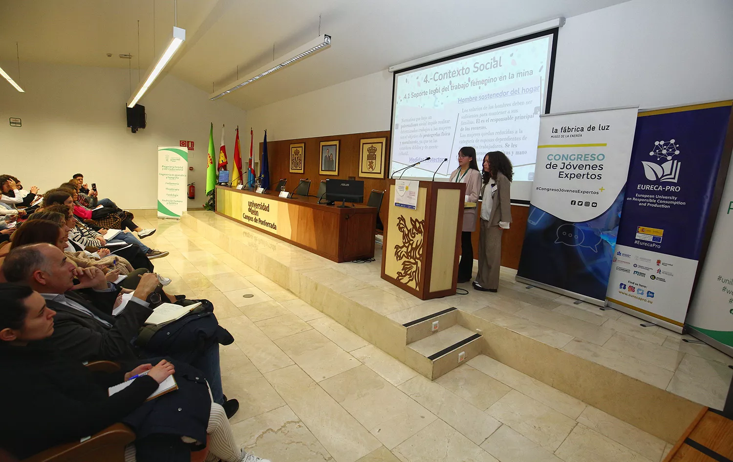 V Congreso Jóvenes Expertos que se celebra en Ponferrada