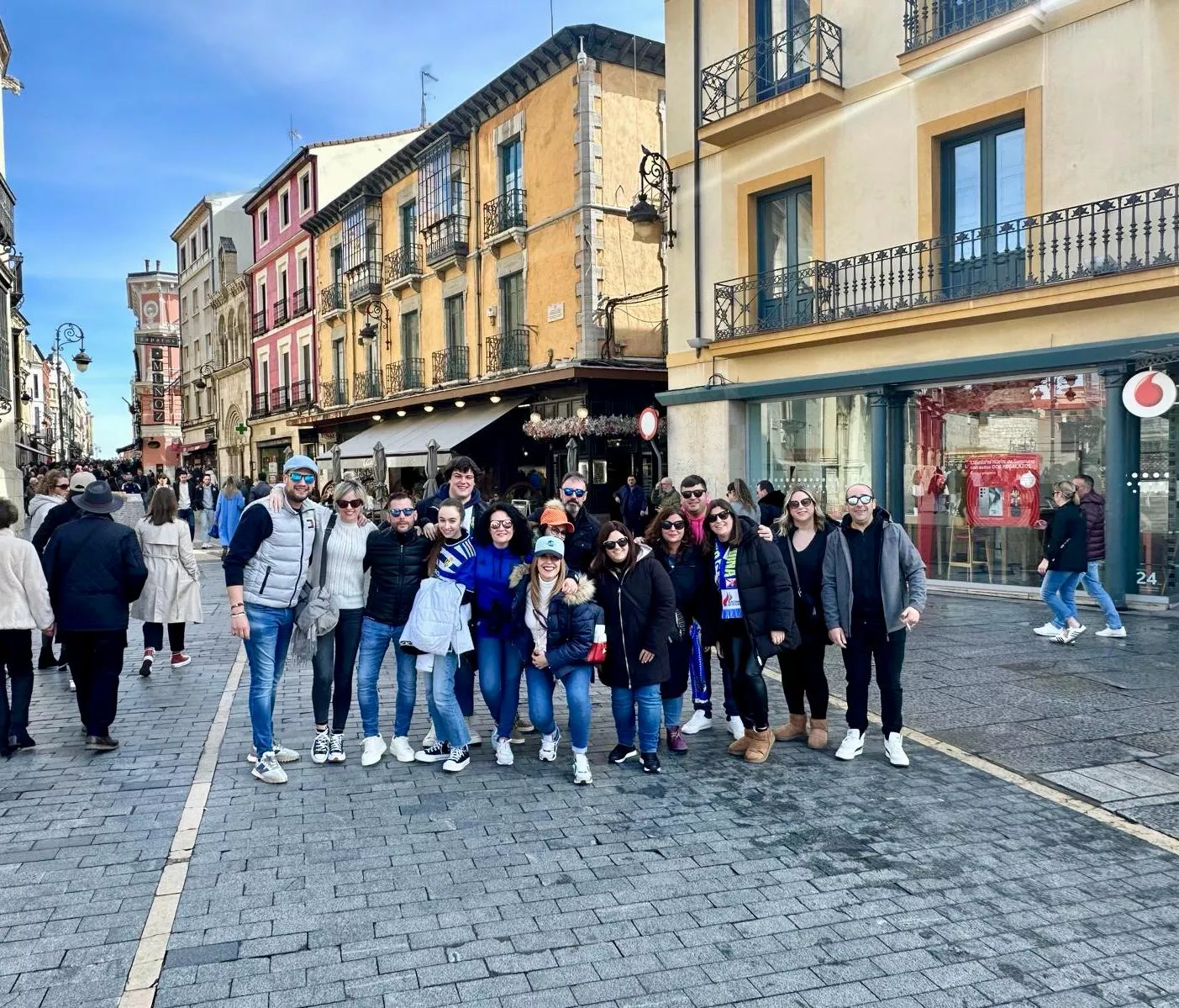 Aficionados de la Ponferradina en León