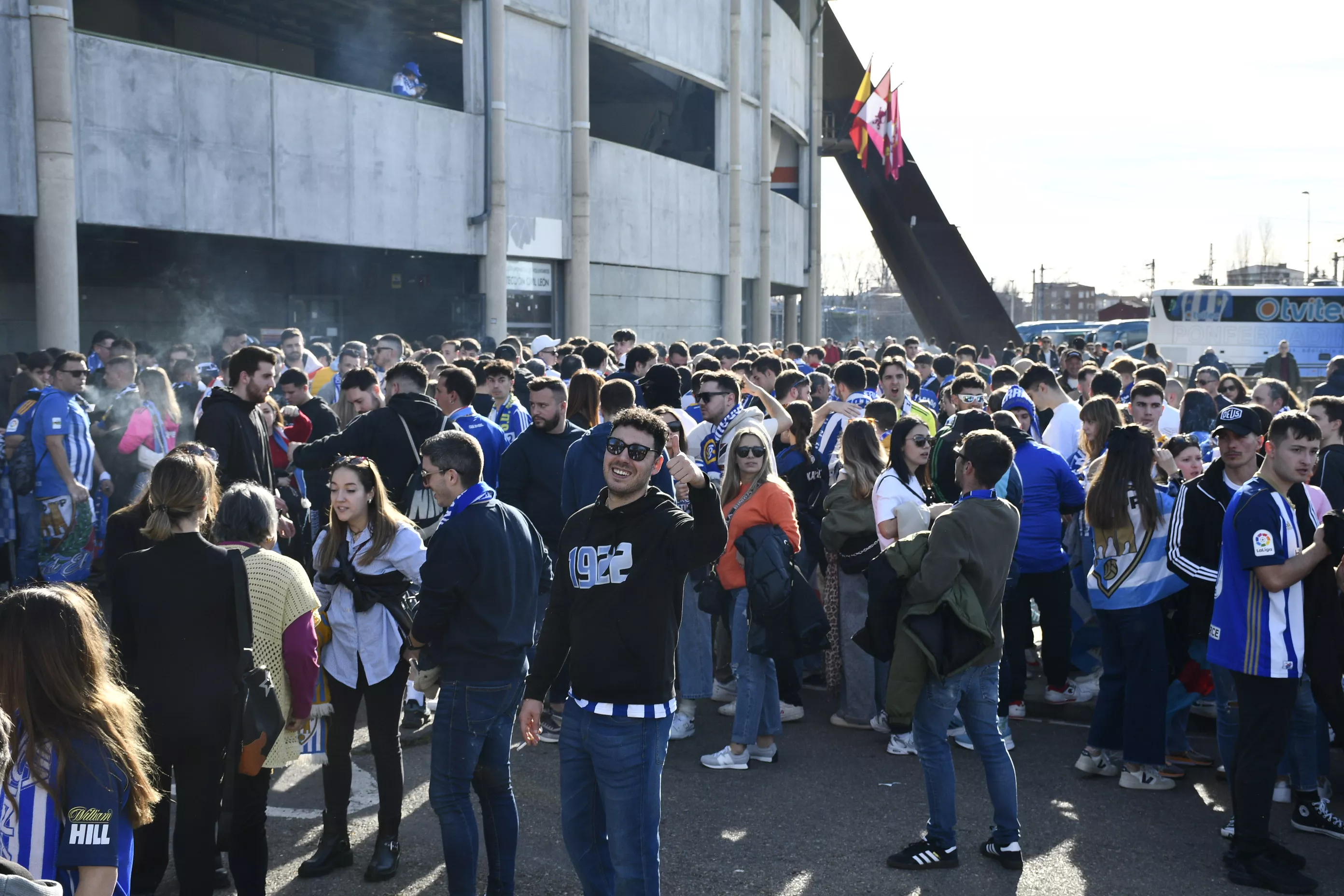 El derbi en la grada 