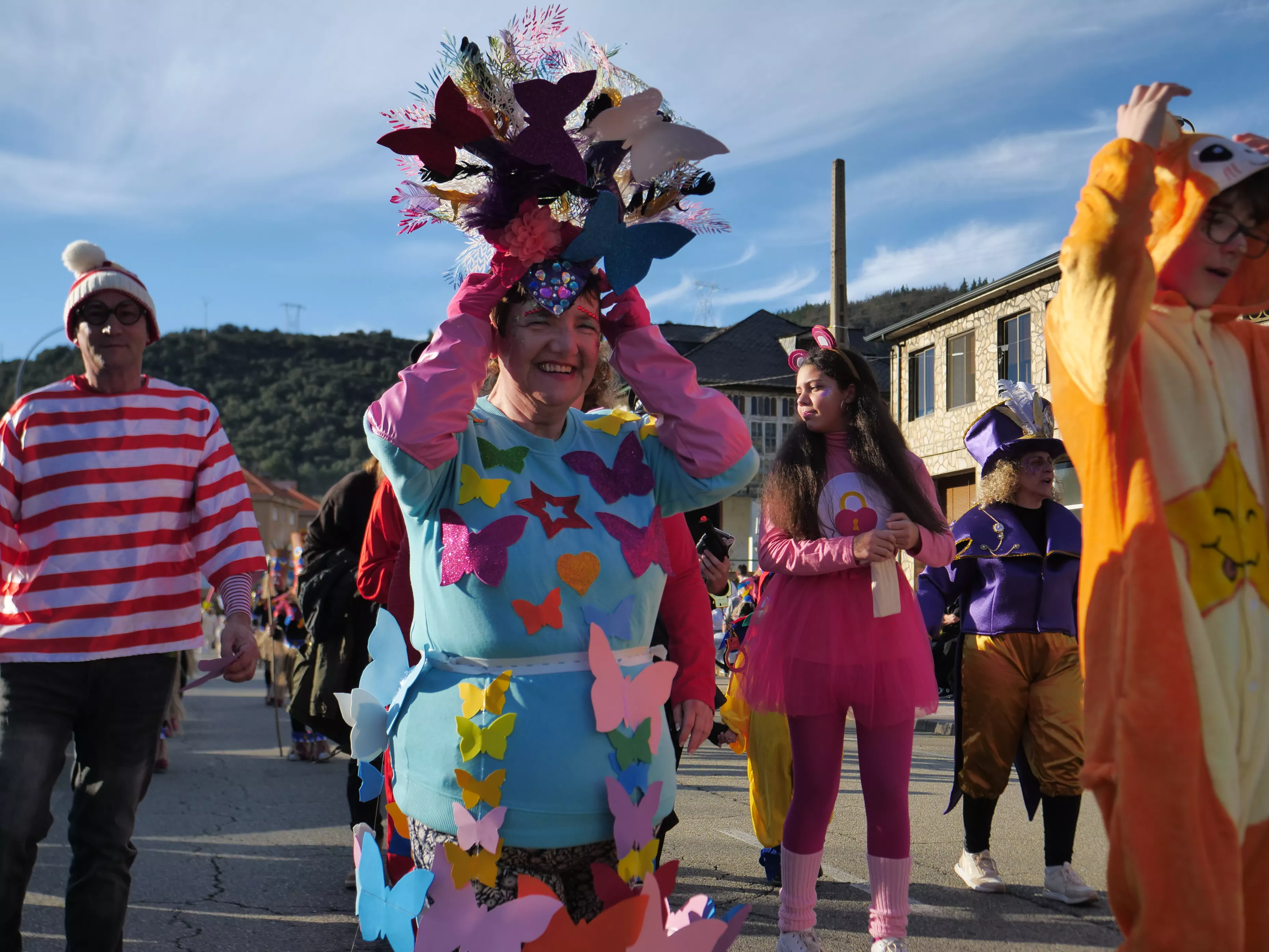 El Carnaval de Torre del Bierzo junto al mundo de Oz con los payasos justicieros