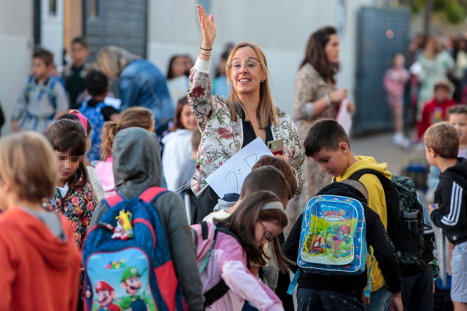 Inicio del curso escolar en el Colegio Luis Vives de León | CAMPILLOICAL