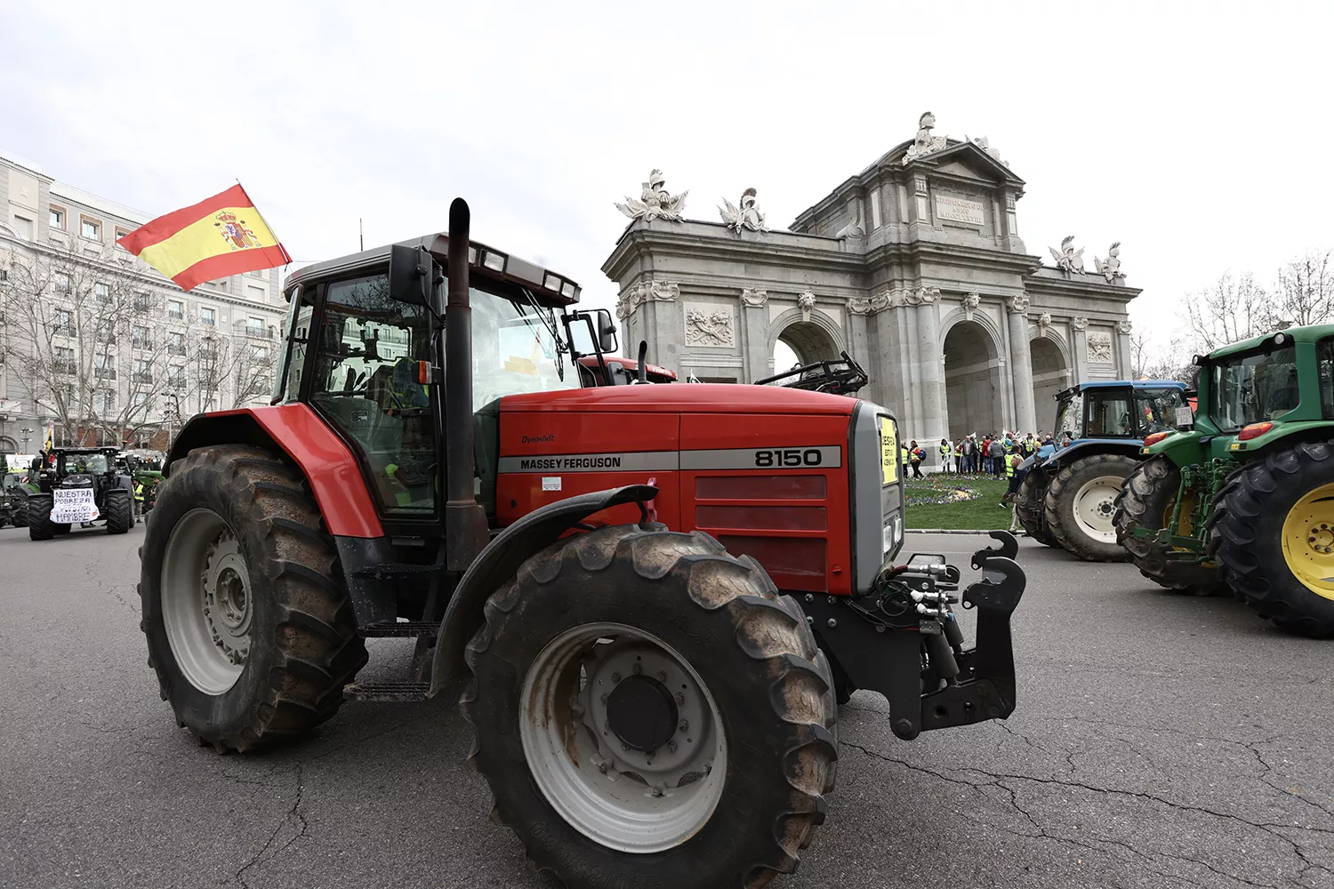 Tractorada en Madrid (